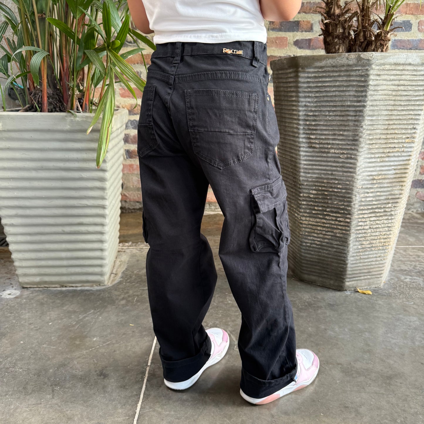 Pantalón Bolsillitos Black ref,1077