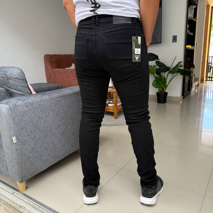 Pantalón de caballero negro-RF 236