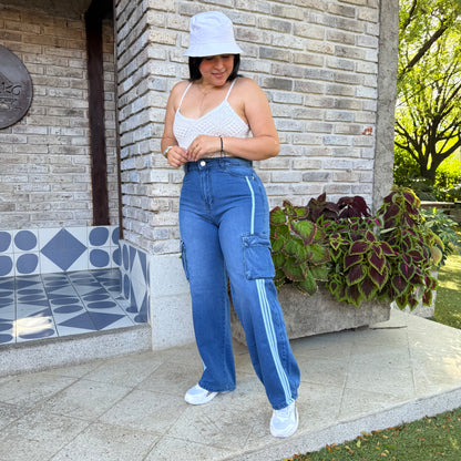 Pantalón cargo dama ref.1005
