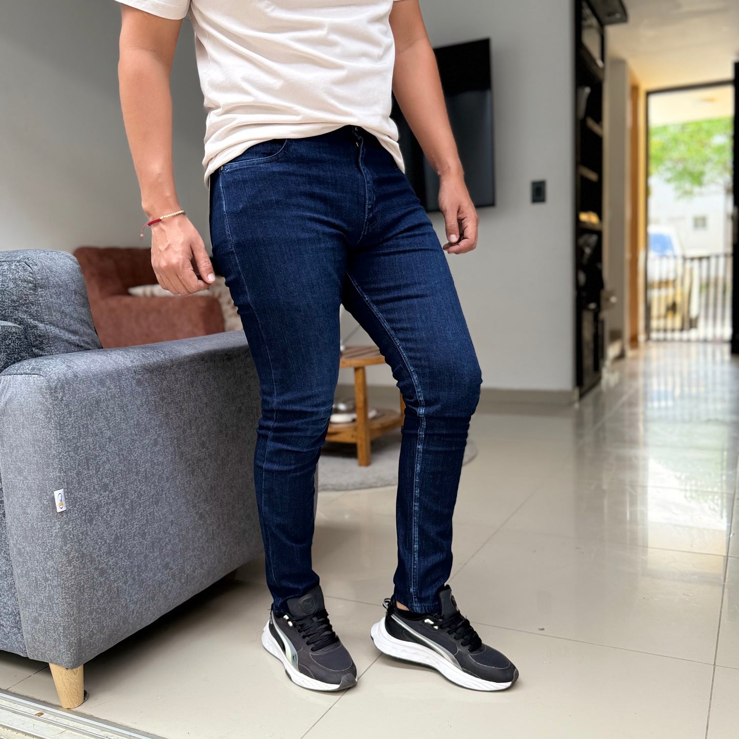 Pantalón caballero petróleo Ref-231