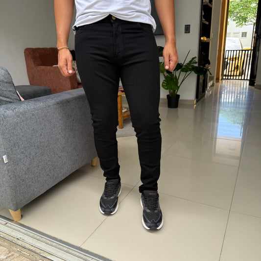 Pantalón de caballero negro-RF 236