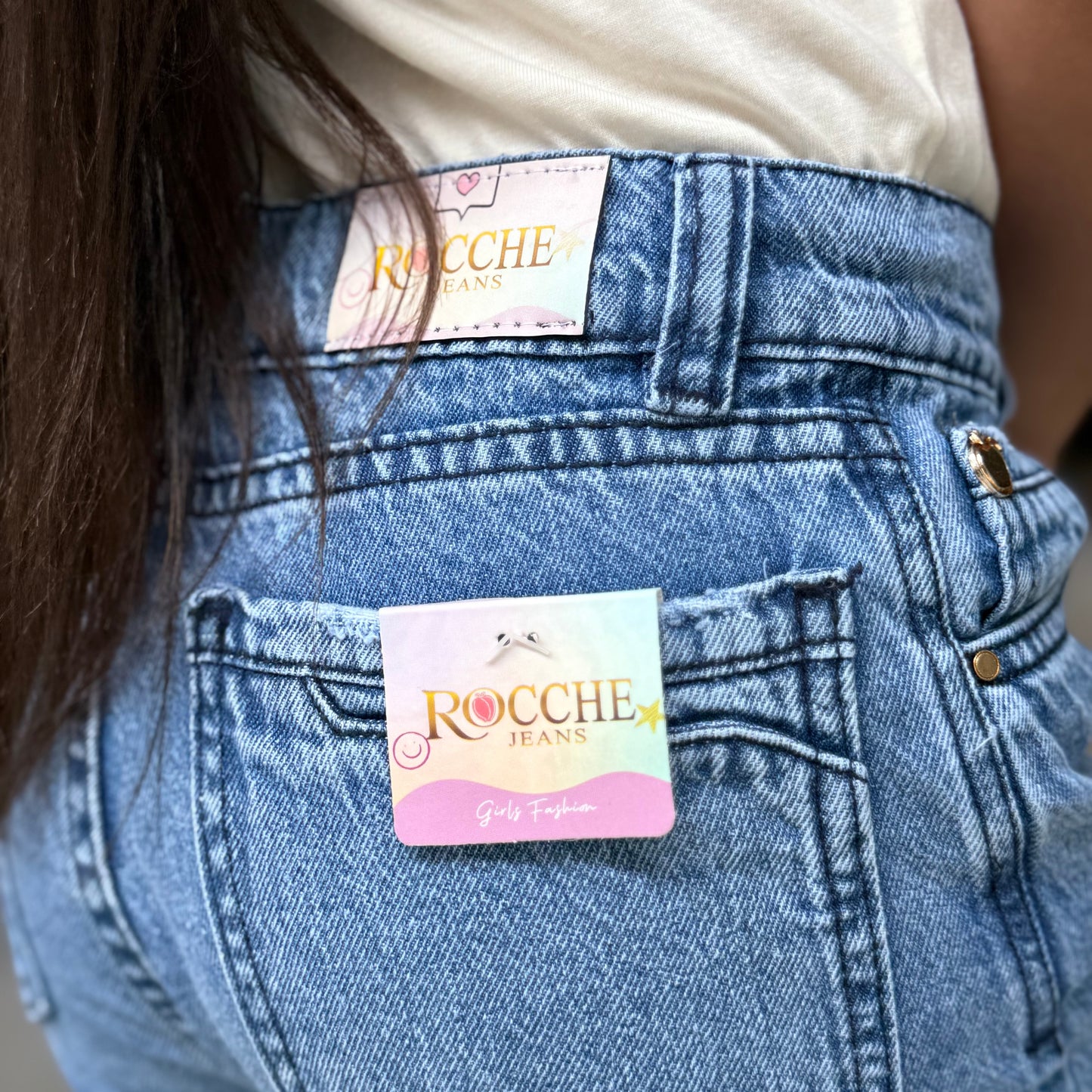 Pantalón Recto Rígido – Estilo Clásico para Pequeñas con Elegancia Ref-1106