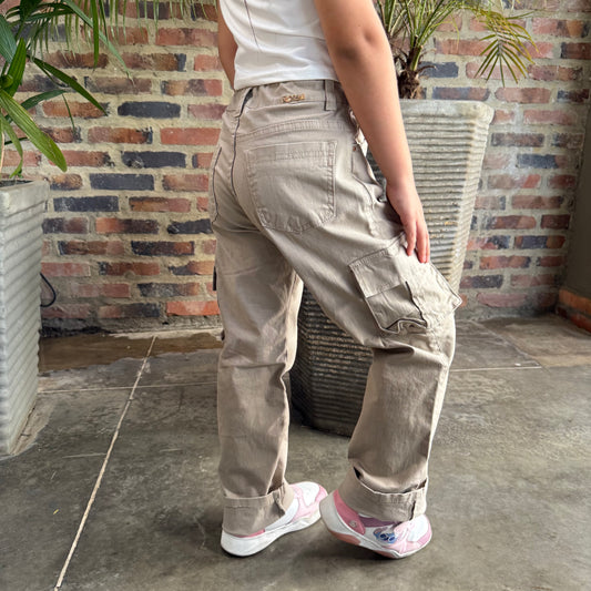 Pantalón Cargo Arenita ref,1079