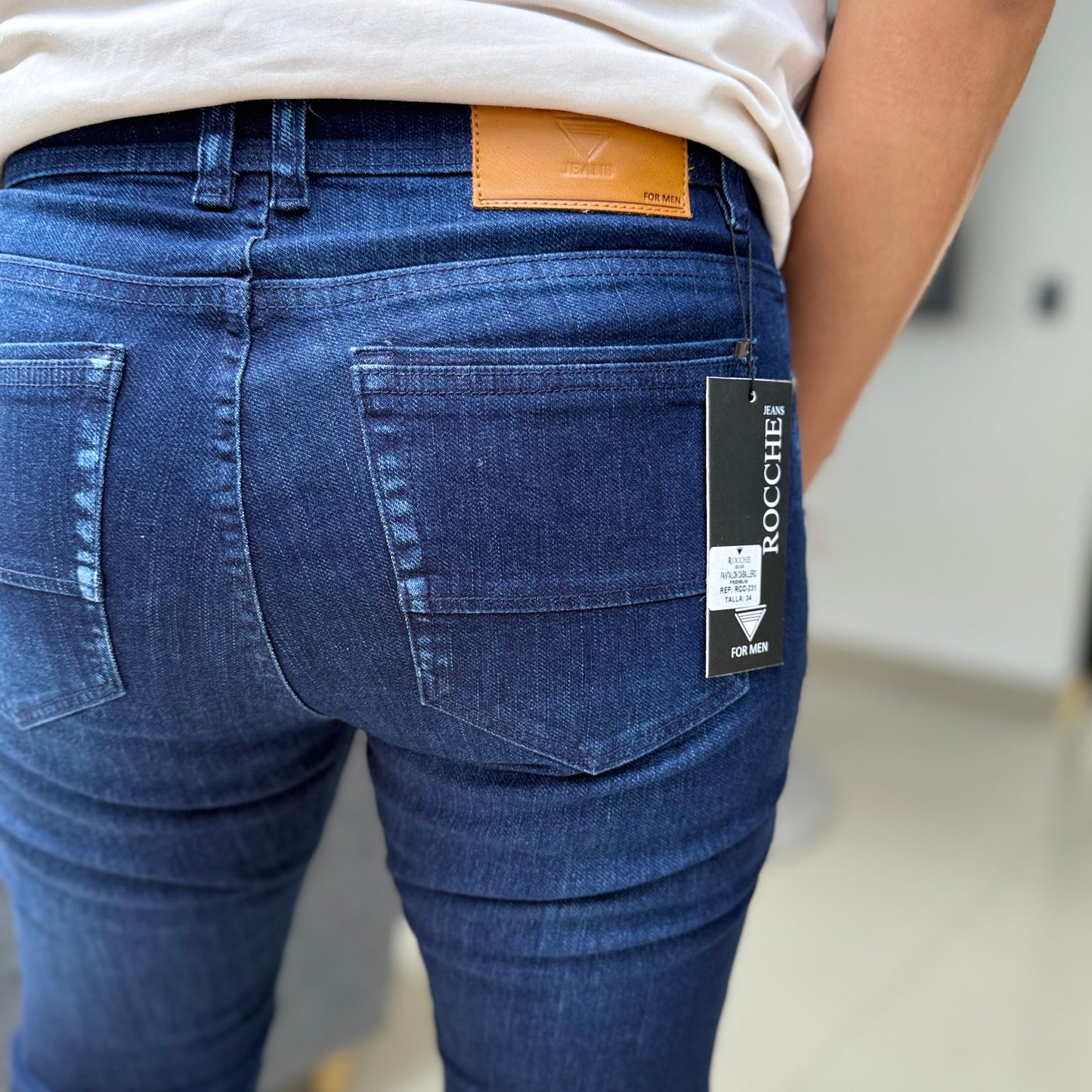 Pantalón caballero petróleo Ref-231